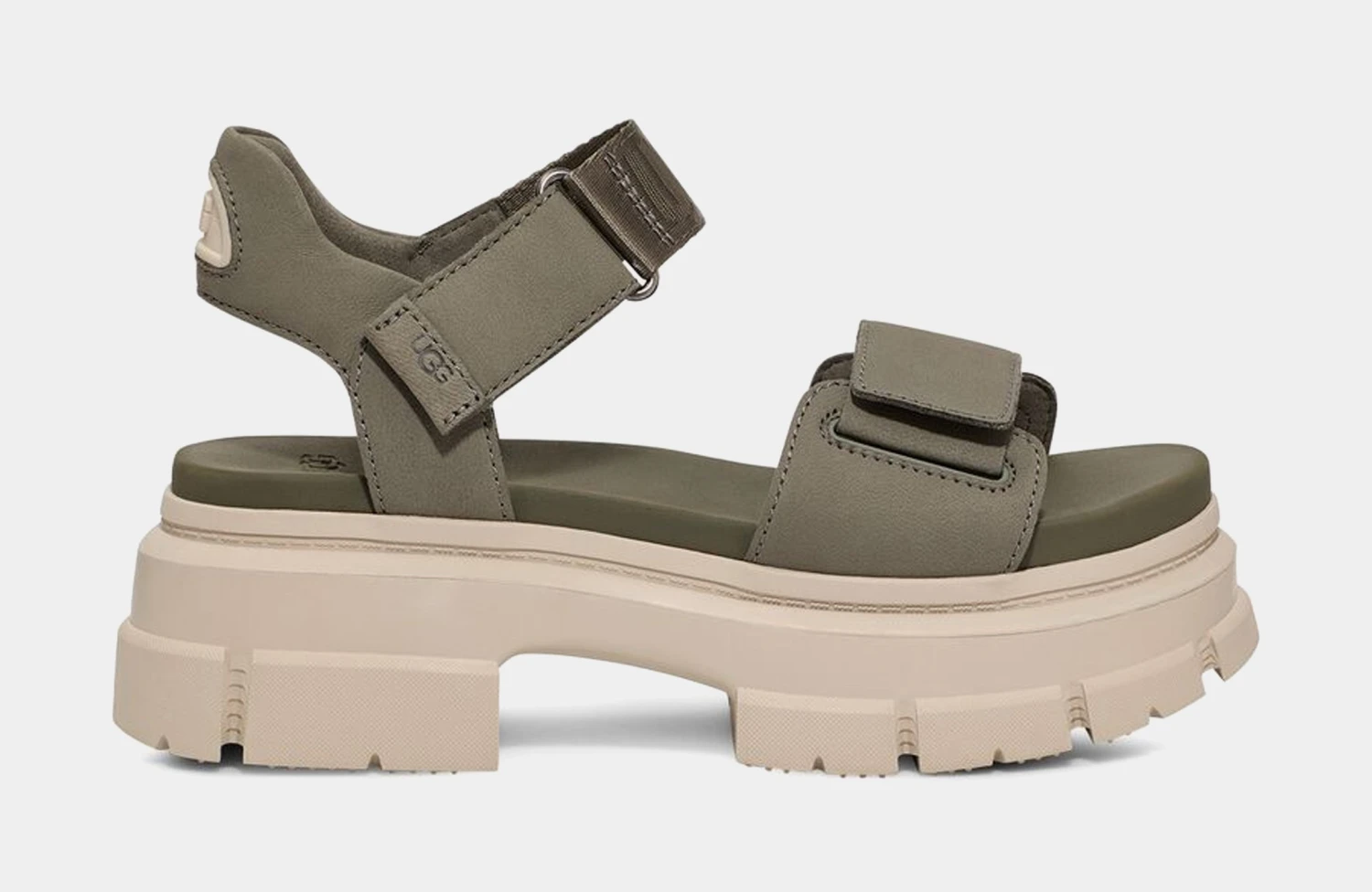 Ugg Ashton Ankle Womens Sandals (Green/Beige) 3 Ugg Ashton Ankle Womens Sandals (Green/Beige)