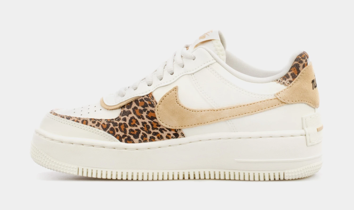 Nike Air Force 1 Shadow Womens Lifestyle Shoes (Beige) 4 Nike Air Force 1 Shadow Womens Lifestyle Shoes (Beige) - Image 2