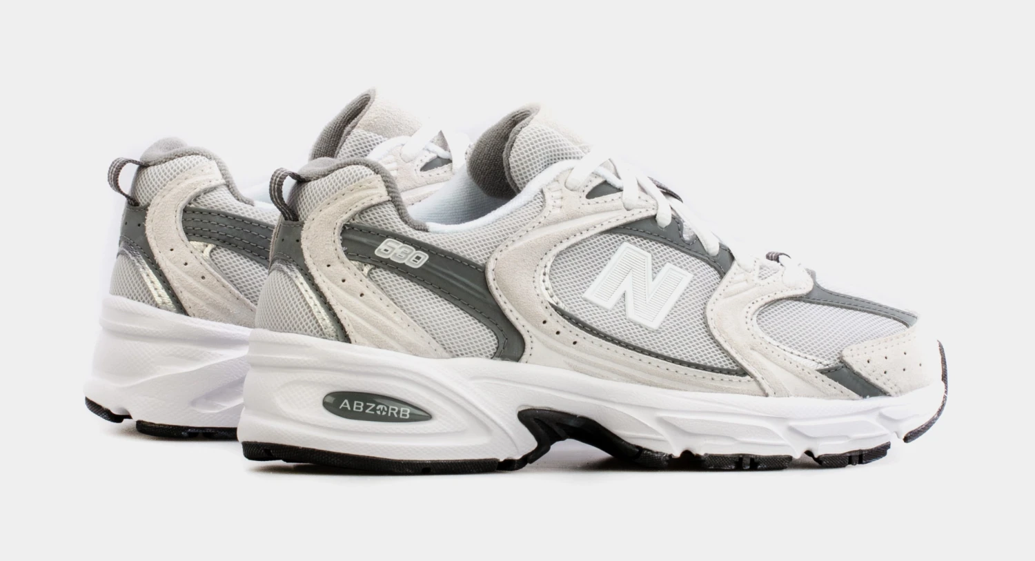 MR530 Mens Running Shoes (Grey/White) 8 MR530 Mens Running Shoes (Grey/White) - Image 6