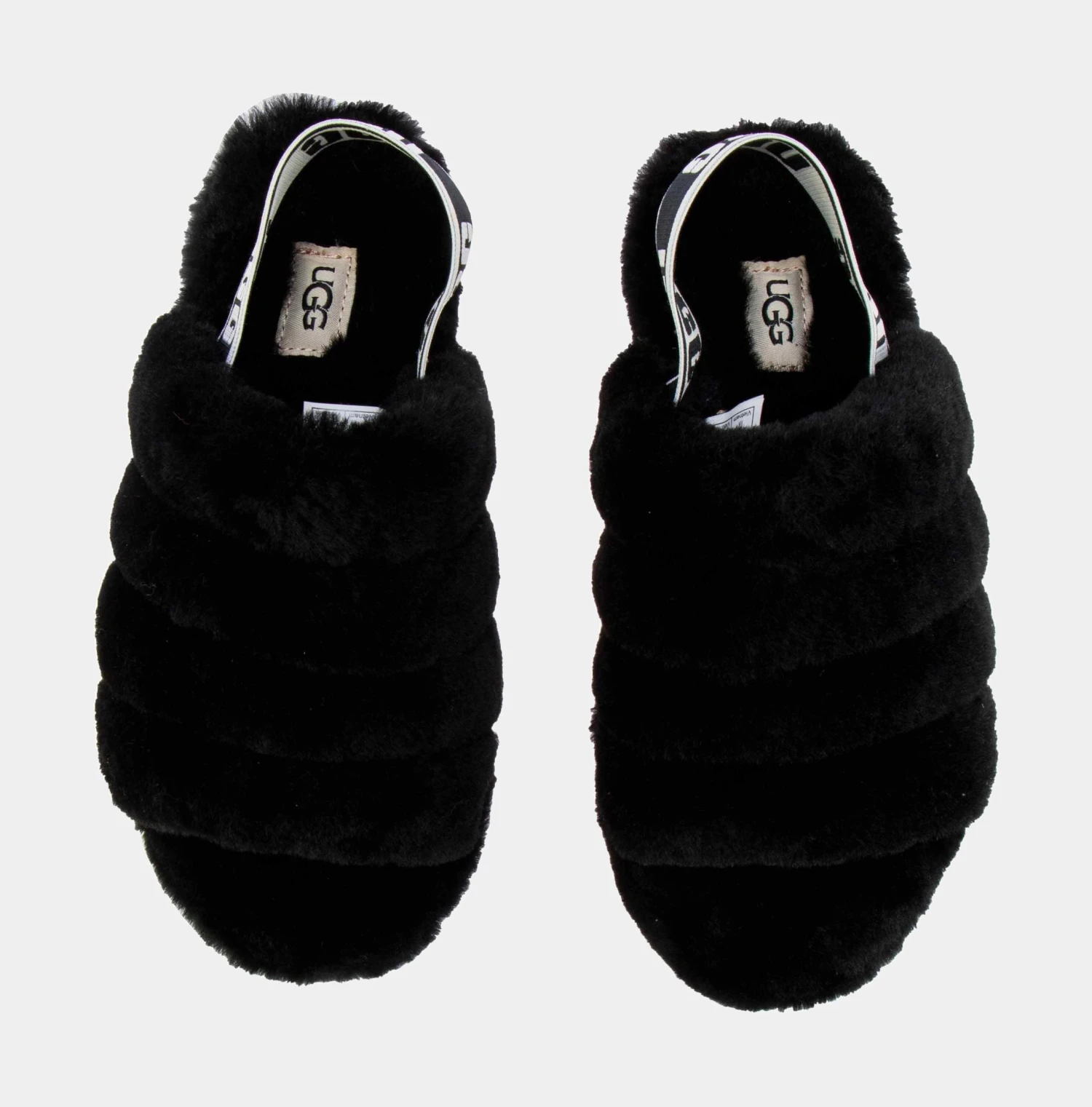 Ugg Fluffy Yeah Womens Slide Sandal (Black) 7 Ugg Fluffy Yeah Womens Slide Sandal (Black) - Image 5