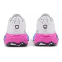 Puma Men's ForeverRun Nitro Sunset Running Shoe - White/Luminous Blue/Electric Orchid- Regular (D) -Boutique Shoe Store 38000702 WhiteBlue BCK