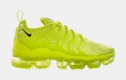 Nike Air VaporMax Plus Tennis Ball Womens Lifestyle Shoes (Neon Yellow)