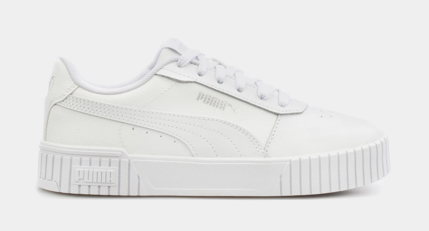 Puma Carina 2.0 Womens Lifestyle Shoes (White) 3 Puma Carina 2.0 Womens Lifestyle Shoes (White)