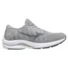 Mizuno Women's Wave Rider 25 Waveknit Running Shoe- Harbor Mist/Silver- Regular (B) -Boutique Shoe Store 411324 HM73 03