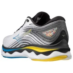 Mizuno Men's Wave Sky 6 Running Shoe - White/Cyber Yellow - Regular (D) 12 Mizuno Men's Wave Sky 6 Running Shoe - White/Cyber Yellow - Regular (D) -Boutique Shoe Store 411369.0034 08