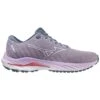 Mizuno Women's Wave Inspire 19 Running Shoe- Wisteria/China Blue- Regular (B) -Boutique Shoe Store 411398 6BCL 06