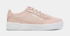 Puma Carina 2.0 Womens Lifestyle Shoes (Pink)