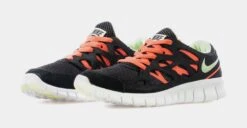 Nike Free Run 2 Womens Running Shoe (Black/Orange) -Boutique Shoe Store 43643ccc92f927fa8b65e32818dcfc59
