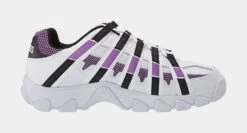 K-Swiss ST429 White Orchid Womens Lifestyle Shoe (White/Purple)