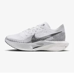Women's Nike ZoomX Vaporfly Next% 3 Running Shoe- White/Dark Smoke Grey/Particle Grey- Regular (B) -Boutique Shoe Store 50b864ba 2ab4 4a45 823d b3b53785b353