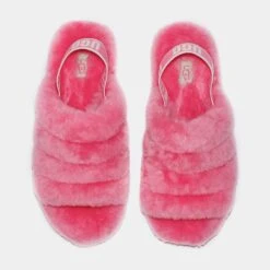 Ugg Fluff Yeah Womens Slide Sandal (Pink) -Boutique Shoe Store 5383cd378591c393124492f670918ceb 715fc7f0 3c65 48d6 bf91 4d780f750856