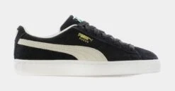 Puma Suede Classic 21 Womens Lifestyle Shoes (Black)