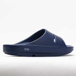 OOFOS OOahh Men's Navy -Boutique Shoe Store 570365 6