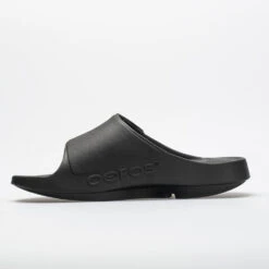 OOFOS OOahh Sport Flex Men's Matte Black -Boutique Shoe Store 570470 1