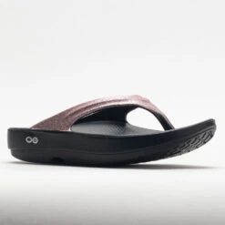 OOFOS OOlala Luxe Women's Rose Sparkle -Boutique Shoe Store 570567 5