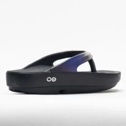 OOFOS OOlala Luxe Women's Black/Calypso -Boutique Shoe Store 570568 6