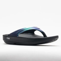 OOFOS OOlala Luxe Women's Black/Atlantis 12 OOFOS OOlala Luxe Women's Black/Atlantis -Boutique Shoe Store 570569 5