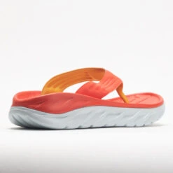 Hoka One One Ora Recovery Flip Men's Fiesta/Amber Yellow -Boutique Shoe Store 570590 6