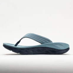 HOKA Ora Recovery Flip Men's Stone Blue/Outer Space 10 HOKA Ora Recovery Flip Men's Stone Blue/Outer Space -Boutique Shoe Store 570604 1