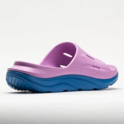 HOKA Ora Recovery Slide 3 Unisex Cyclamen/Coastal Sky -Boutique Shoe Store 570612 6