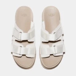 Ugg Clem Sandal Womens Sandals (White) -Boutique Shoe Store 5b158329e9b06a1770857b1e8a50cc2c