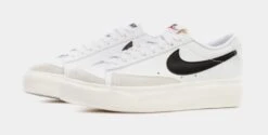Nike Blazer Low Platform Womens Lifestyle Shoes (White) -Boutique Shoe Store 5beec82a34fdb6573d66efa8a4de362b