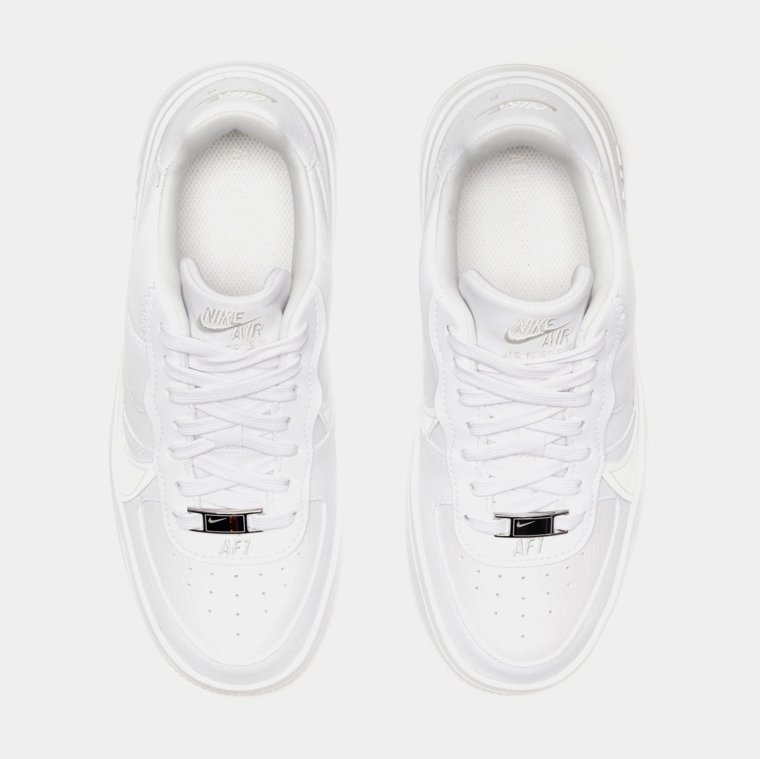Nike Air Force 1 PLT.AF.ORM Womens Lifestyle Shoes (White) 7 Nike Air Force 1 PLT.AF.ORM Womens Lifestyle Shoes (White) - Image 5