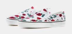 Vans Classic Slip-On Red Rose Mens Lifestyle Shoe (White/Red) -Boutique Shoe Store 60cdc315e320709dc9ba71a2e3e5da9d d6649323 84ca 4e31 815a 3e2cb7bc84d1