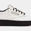 Reebok Cardi B Club C Double Womens Lifestyle Shoe (Chalk White)