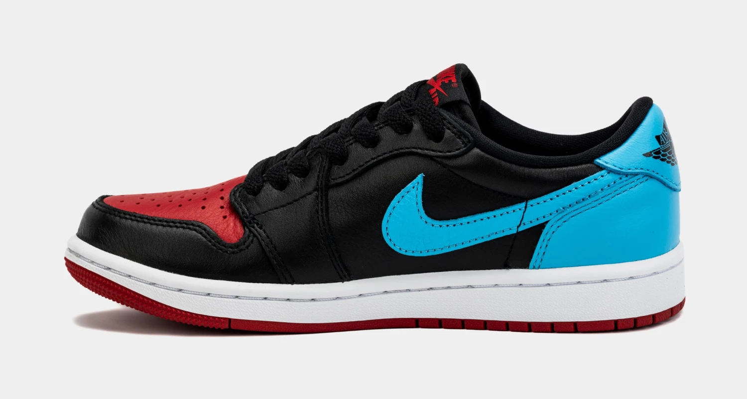 Air Jordan 1 Low OG UNC To Chicago Womens Lifestyle Shoes (Black/Red/Blue) 4 Air Jordan 1 Low OG UNC To Chicago Womens Lifestyle Shoes (Black/Red/Blue) - Image 2