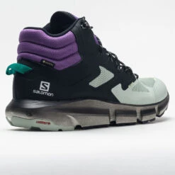 Salomon Predict Hike Mid GTX Men's Black/Aqua Gray/Roayl Lilac -Boutique Shoe Store 631209 6
