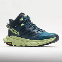 HOKA Trail Code GTX Men's Blue Graphite/Blue Coral -Boutique Shoe Store 631238 5