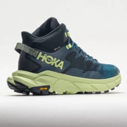HOKA Trail Code GTX Men's Blue Graphite/Blue Coral -Boutique Shoe Store 631238 6