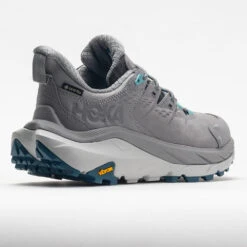 HOKA Kaha 2 Low GTX Women's Sharkskin/Blue Coral -Boutique Shoe Store 631244 6