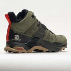 Salomon X Ultra 4 Mid GTX Men's Deep Lichen Green/Peat/Kelp -Boutique Shoe Store 631495 6
