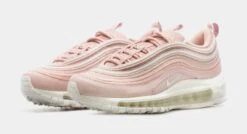 Nike Air Max 97 Womens Lifestyle Shoes (Pink) -Boutique Shoe Store 6420f4c5845a0d95fee02246c919cabc