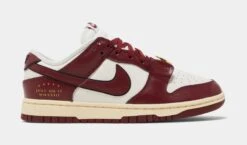 Nike Dunk Low Sail Team Red Womens Lifestyle Shoes (Red/White)