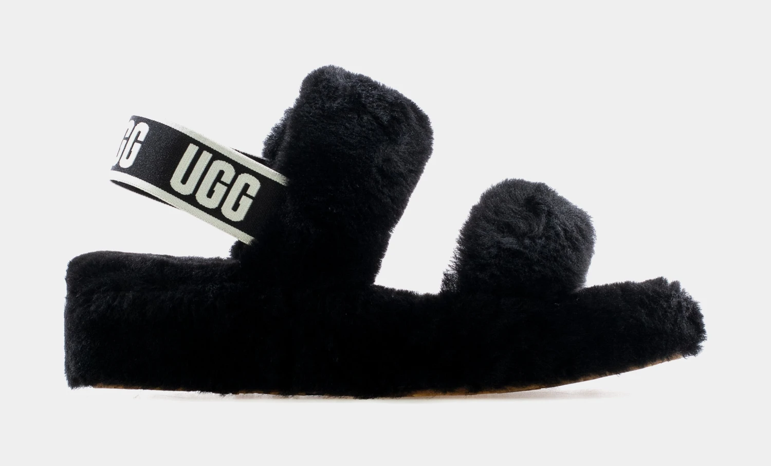 Ugg Oh Yeah Womens Slide Sandal (Black) 3 Ugg Oh Yeah Womens Slide Sandal (Black)