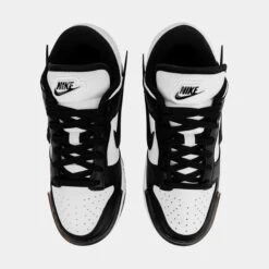 Nike Dunk Low Twist Panda Womens Lifestyle Shoes (Black/White) -Boutique Shoe Store 6b7e47bc6e07025c3bab484ab55d3349