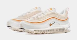 Nike Air Max 97 Cream Orange Womens Lifestyle Shoes (Orange/Beige) -Boutique Shoe Store 704ff89ed5206c3218824e2a76759b31