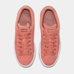 Puma Suede Jewels Womens Lifestyle Shoes (Pink) -Boutique Shoe Store 7330fbcdef9c7a362fb89487df66c5a6