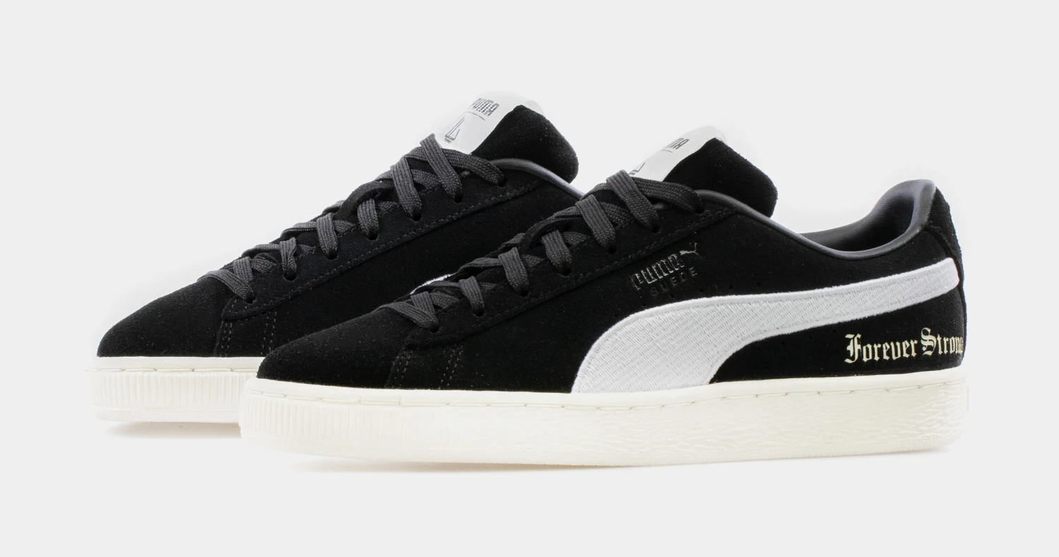 Puma Forever Stronger Suede X Lauren London Womens Lifestyle Shoe (Black/White) 5 Puma Forever Stronger Suede X Lauren London Womens Lifestyle Shoe (Black/White) - Image 3