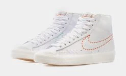 Nike Blazer Mid '77 101 Womens Lifestyle Shoes (White) -Boutique Shoe Store 7520458b7a7f42c4098bf50373b7792a