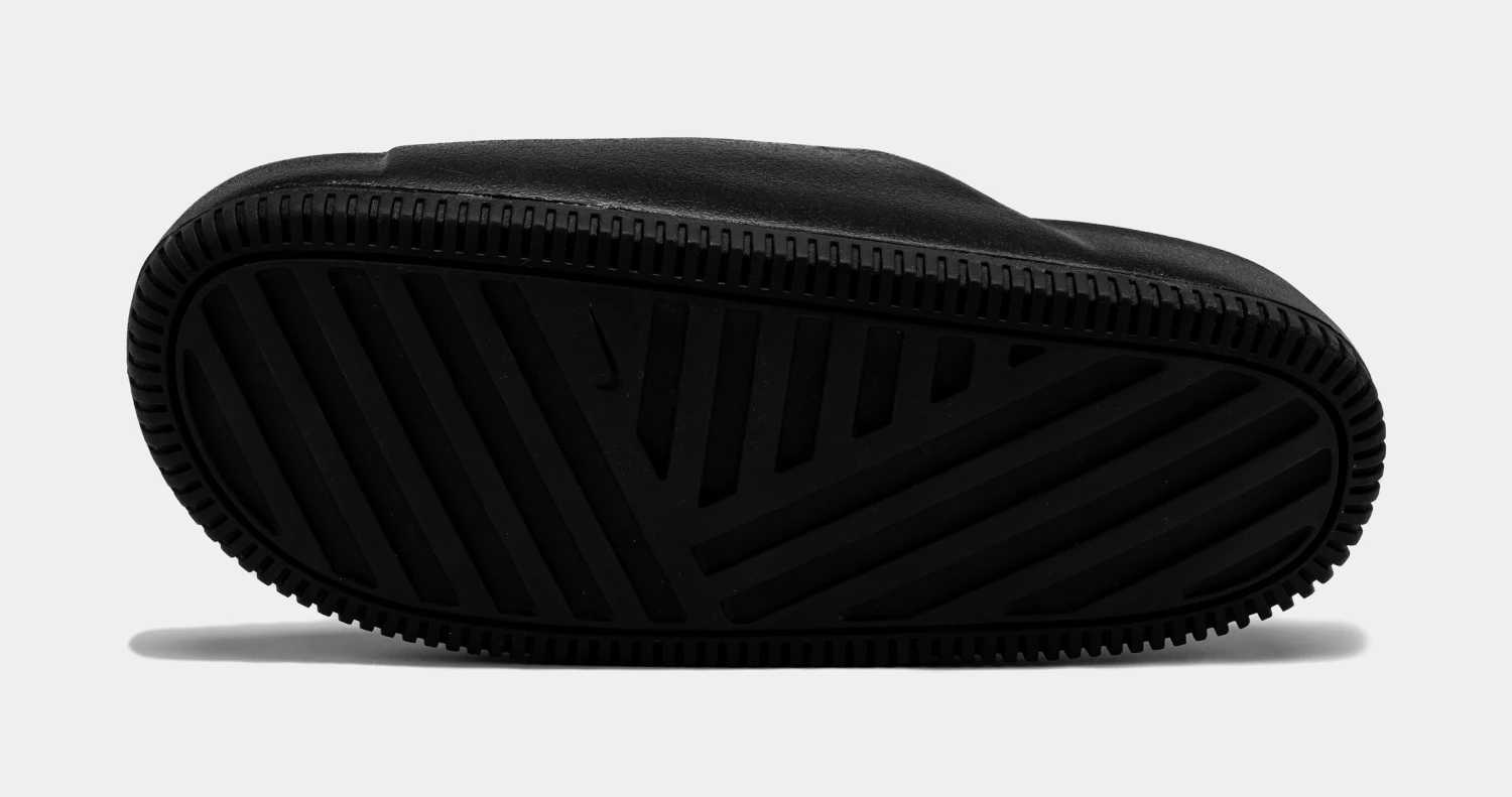 Nike Calm Slide Womens Sandals (Black) 5 Nike Calm Slide Womens Sandals (Black) - Image 3