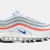 Nike Air Max 97 Essential Womens Lifestyle Shoes (White/Grey)
