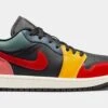 Air Jordan 1 Low SE Black Multi Womens Lifestyle Shoes (Black/Mulit) Free Shipping