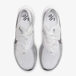 Men's Nike ZoomX Vaporfly Next% 3 Running Shoe- White/Dark Smoke Grey/Particle Grey- Regular (D) -Boutique Shoe Store 7d474cb2 fce8 46af 9f49 3ba335977ea2