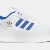 ADIDAS Forum Bonega Womens Lifestyle Shoes (White/Blue) -Boutique Shoe Store 7e9899eab653228247e6bfded9cf3ae1