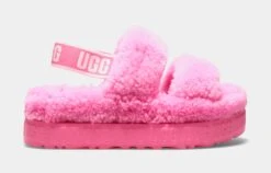 Ugg Oh Fluffita Womens Sandals (Pink)