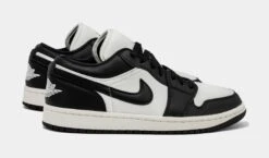Air Jordan 1 Retro Low Vintage Panda Womens Lifestyle Shoes (Black/Sail) -Boutique Shoe Store 89645af618f61c3dcb05fc2b0ef12da1